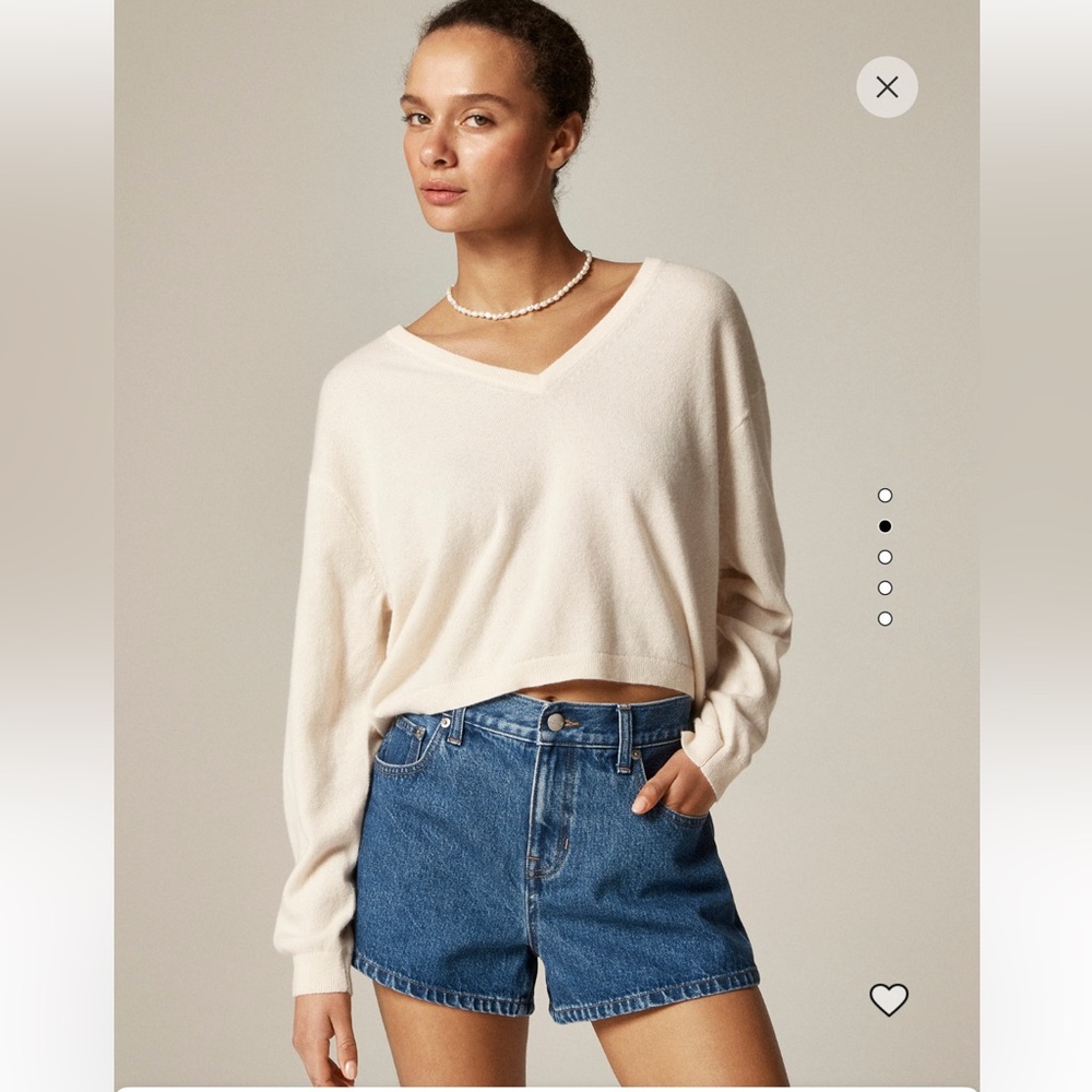 (New) J Crew Cashmere Relaxed Sweater